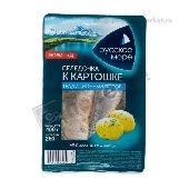 Сельдь филе "Селедочка к картошке" Традиционный посол с/с 400г лоток Русское море