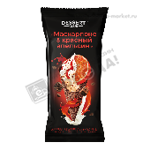 Мороженое "Десерт клаб" Маскарпоне и красн.апельсин 80г рожок,пломбир Айс-Групп