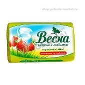 Мыло "Весна" 90г земляника со сливками