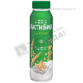 Биойогурт "АктиБио" питьевой 1,6% 260г злаки бут.