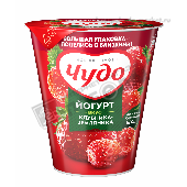 Йогурт фруктовый "Чудо" 2% 290г клубника/земляника п/ст