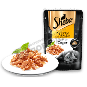 Корм д/кошек "Шеба" курица/индейка ломтики в соусе 75г