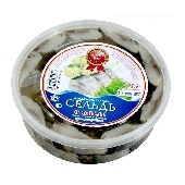 Сельдь "Лучшая цена" Макси филе-кусочки в масле 500г