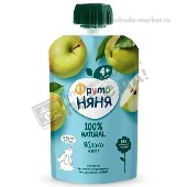 Пюре "Фруто Няня" из яблок 90г д/п с 4 мес.