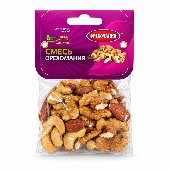 Смесь орехов "Орехомания" 100г м/у