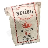 Уголь древесный березовый Тевриз 3кг