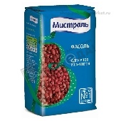 Фасоль "Мистраль" красная для супов и гарниров 450г