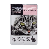 Корм д/кошек "Таймли" с кроликом в желе 75г