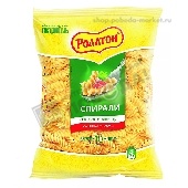 Изделия макаронные "Роллтон" Спирали 400г (пакет)