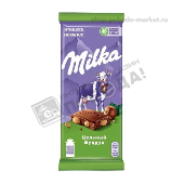 Шоколад "Милка" молочный цельный фундук 80г