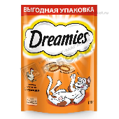 Подушечки лакомые д/кошек "Дримис" с курицей 140г