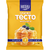 Тесто "Напеку" традиционное слоеное пресное 500г Сибирский гурман