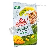 Мюсли запеченные "На здоровье" экзотик 300г м/у Кунцево