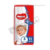 Подгузники "Хаггис" Классик 5 11-25кг 11шт