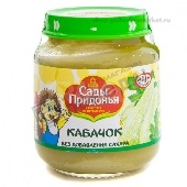 Пюре "Сады Придонья" Кабачок 120г ст/б с 4 мес.