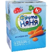 Нектар "Фруто Няня" морковный с мякотью 200мл т/п с 4 мес.