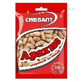 Арахис "Сиббалт" жареный соленый 50г