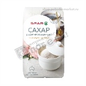 Сахар-песок "СПАР" рафинир. экстра 1кг м/у