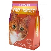 Корм д/кошек "Прохвост" с кроликом 350г м/у