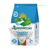 Творог "Лужайкино" 5% 200г м/у