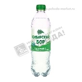 Вода питьевая "Сибирский бор" газ. 0,5л пэт