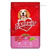 Корм д/взрослых собак "Дарлинг" мясо/овощи 500г