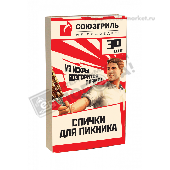 Спички для пикника "Салют" 30шт Союзгриль