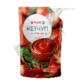 Кетчуп "СПАР" Томатный 320г д/п