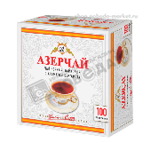 Чай "Азерчай" пакет. черный С ароматом бергамота 100пак.*2г