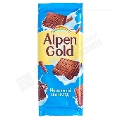Шоколад "Альпен Гольд" молочный 80г