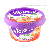 Сыр творожный "Виолетта" 70% 140г с креветками п/ст Карат