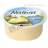 Сыр "Натура" сливочный легкий б/лакт. 30% 200г цилиндр