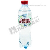 Вода питьевая артезианская "Святой Источник" газ. 0,5л пэт
