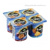 Продукт йогуртный "Фруттис" Сливочное лакомство 5% 115г персик-маракуйя/ананас-дыня