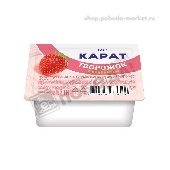 Продукт творожный "Творожок" 9% 100г с клубникой п/ст Карат