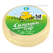 Сыр мягкий "Сулугуни" 40% круг порц. Кез
