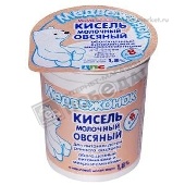 Кисель молочный "Медвежонок" 1,8% 200г овсяный