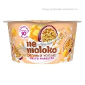 Продукт йогуртный "Немолоко" 5% 130г овсяный с манго и маракуйей п/ст