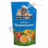 Соус майонезный "Ваш повар" 40% 730мл Провансаль д/п ОМЗ