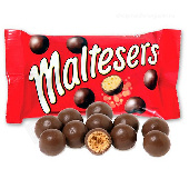 Драже шокол."Мальтесерс" 37г Марс