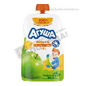 Пюре фруктовое "Агуша" яблоко 90г д/п с 4 мес.