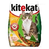 Корм д/кошек "Китекет" Курочка аппетитная сух. 350г