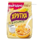 Хлопья кукурузные "Хрутка" 700г м/у