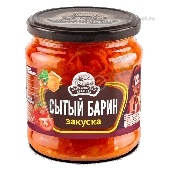 Закуска овощная "Семилукская трапеза" Сытый барин 460г ст/б