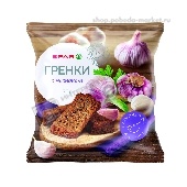 Гренки "СПАР" с чесноком 75г