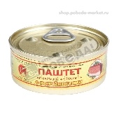 Паштет печеночный "Нежный" с копченостями №1 100г ж/б Йошкар-Ола