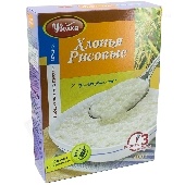 Хлопья "Увелка" рисовые 400г кор.