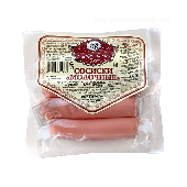 Сосиски "Молочные" 1/с (амилюкс) порц. 400г в/у Сиб.колбасы