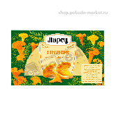 Сыр "Ларец" 45% 245г с лисичками в/у Бобровский СЗ