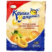 Каша "Минутка" овсяные хлопья с абрикосом 37г Кунцево